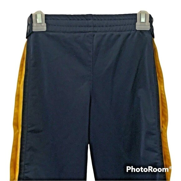 Cheetah Boys Track Pants Size S 4 Leg Snaps Blue Gold - Picture 7 of 11